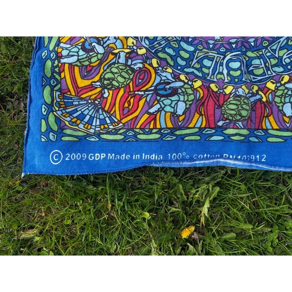 Grateful Dead Bandana Hankerchief 2009 - Picture 2 of 2